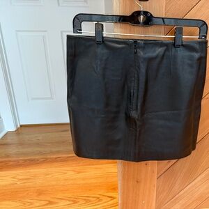 BB Dakota Leather Mini Skirt Size 4